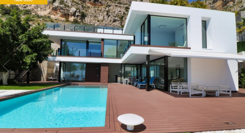 Modern luxury villa with spectacular sea views in Altea Hills